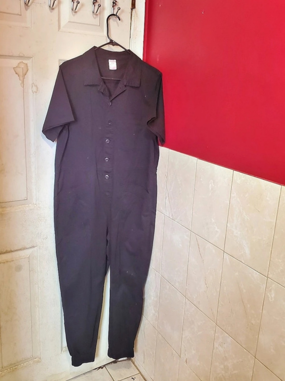 No Boundary. Black Utility Jumpsuit
